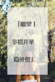 瞭望丨多措并举稳外贸