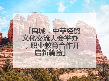 禹城：中菲经贸文化交流大会举办，职业教育合作开启新篇章