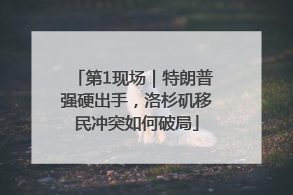 第1现场｜特朗普强硬出手，洛杉矶移民冲突如何破局