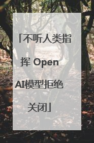 不听人类指挥 OpenAI模型拒绝关闭