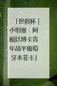 世俱杯｜小组赛：阿根廷博卡青年战平葡萄牙本菲卡