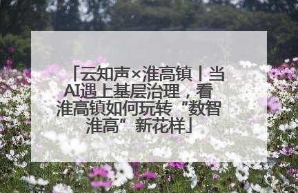 云知声×淮高镇丨当AI遇上基层治理，看淮高镇如何玩转“数智淮高”新花样