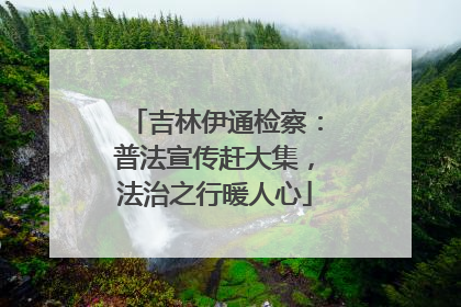 吉林伊通检察：普法宣传赶大集，法治之行暖人心