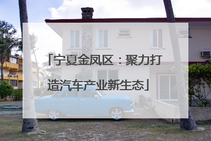 宁夏金凤区：聚力打造汽车产业新生态