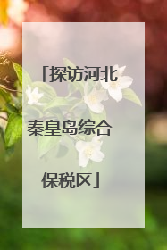 探访河北秦皇岛综合保税区