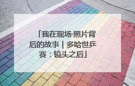 我在现场·照片背后的故事｜多哈世乒赛：镜头之后