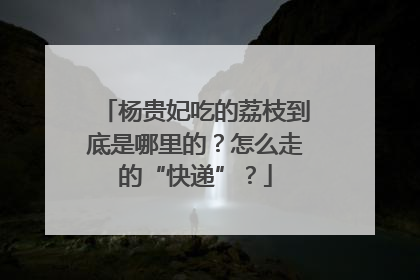 杨贵妃吃的荔枝到底是哪里的？怎么走的“快递”？