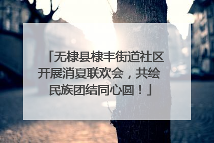 无棣县棣丰街道社区开展消夏联欢会，共绘民族团结同心圆！