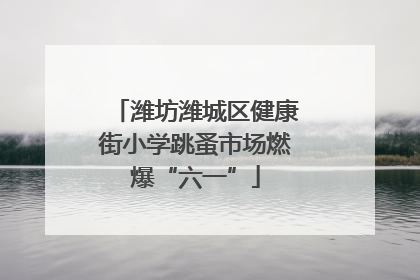 潍坊潍城区健康街小学跳蚤市场燃爆“六一”