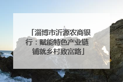 淄博市沂源农商银行：赋能特色产业链 铺就乡村致富路