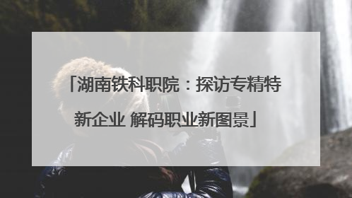 湖南铁科职院：探访专精特新企业 解码职业新图景