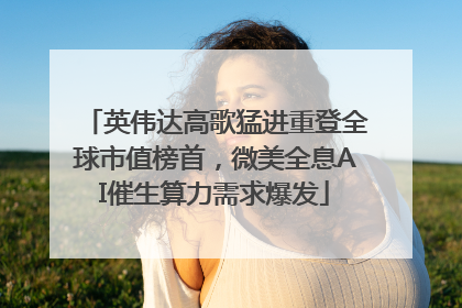 英伟达高歌猛进重登全球市值榜首，微美全息AI催生算力需求爆发