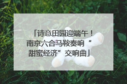 诗意田园迎端午！南京六合马鞍奏响“甜蜜经济”交响曲