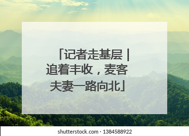 记者走基层｜追着丰收，麦客夫妻一路向北