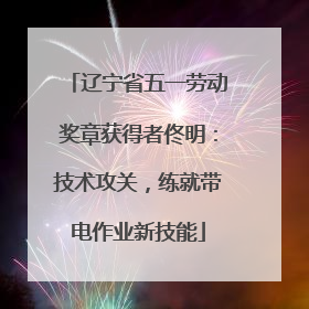 辽宁省五一劳动奖章获得者佟明：技术攻关，练就带电作业新技能