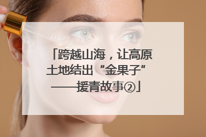 跨越山海，让高原土地结出“金果子”——援青故事②