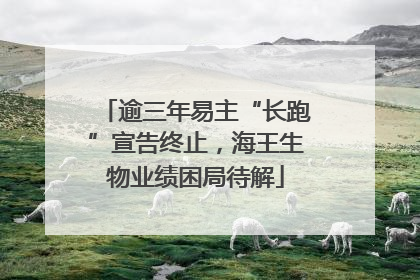 逾三年易主“长跑”宣告终止，海王生物业绩困局待解