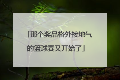 那个奖品格外接地气的篮球赛又开始了
