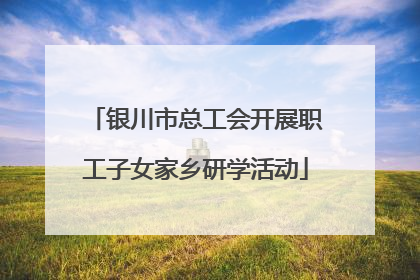 银川市总工会开展职工子女家乡研学活动