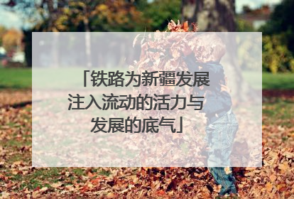 铁路为新疆发展注入流动的活力与发展的底气