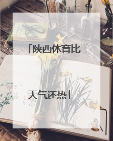 陕西体育比天气还热