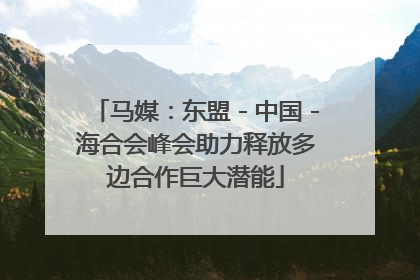 马媒：东盟－中国－海合会峰会助力释放多边合作巨大潜能