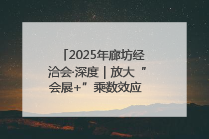 2025年廊坊经洽会·深度｜放大“会展+”乘数效应 打造消费新场景